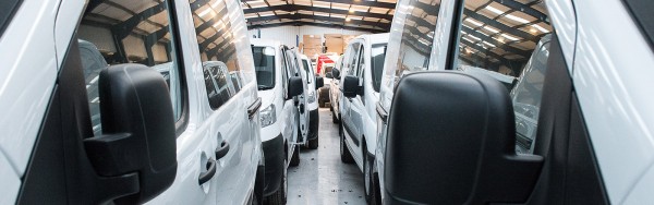 Vantage Vehicle Conversions delivers van conversion services to rental companies including Enterprise Flex-E-Rent and West Wallasey Fleet Hire Services.